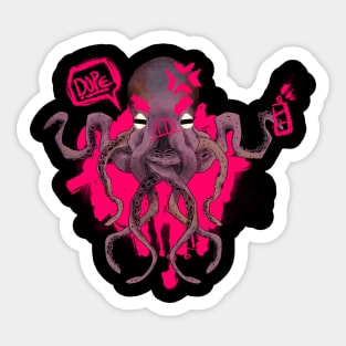 Octopunk Sticker